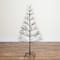 4ft. Pre-Lit Artificial Halloween Black Starburst Tree with 800 Fairy Warm White LED Lights